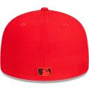 New Era 59Fifty Fitted Cap New York Yankees - Scarlet Red / Black