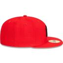New Era 59Fifty Fitted Cap New York Yankees - Scarlet Red / Black