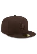 New Era 59Fifty L.A. Dodgers Baseball Cap - MLB League Essential - Brown