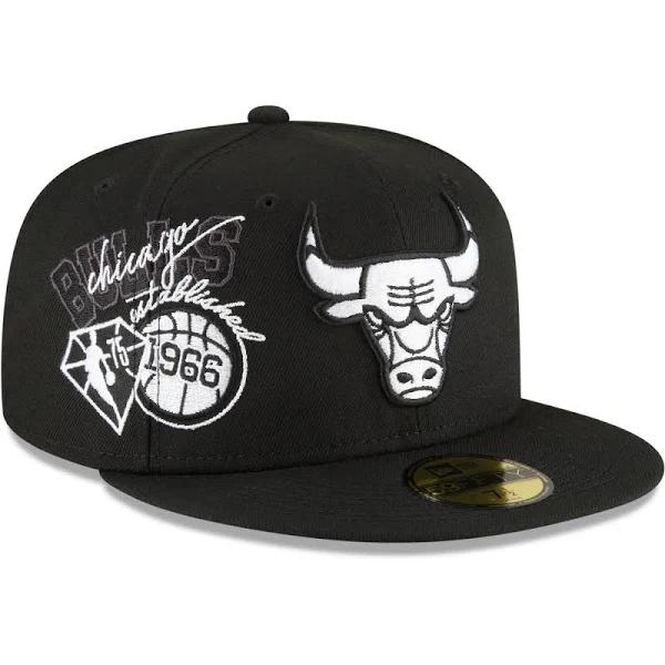 New Era 59Fifty NBA 2021 Back Half Chicago Bulls 7 3/8