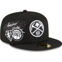 New Era 59Fifty NBA 2021 Back Half Denver Nuggets 7 1/8