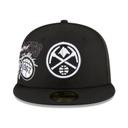 New Era 59Fifty NBA 2021 Back Half Denver Nuggets 7 1/8