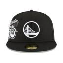 New Era 59Fifty NBA 2021 Back Half Golden State Warriors 7 1/4