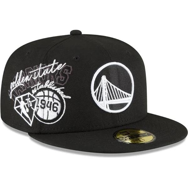 New Era 59Fifty NBA 2021 Back Half Golden State Warriors 7 1/4