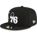 New Era 59Fifty NBA 2021 Back Half Philadelphia 76ers 7 1/8