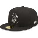 New Era 59Fifty New York Yankees - Unisex Caps - Black - Size 7 1/2 - Foot Locker