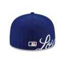 New Era 59Fifty Side Split Fitted Cap Los Angeles Dodgers - Royal