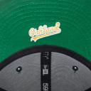New Era 59FIFTY Side Split Fitted Cap Oakland Athletics - Green