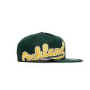 New Era 59FIFTY Side Split Fitted Cap Oakland Athletics - Green