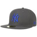 New Era 60358104 Seasonal Infill 9Forty New York Yankees Cap Grey Man