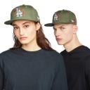 New Era 9Fifty Snapback Cap - Flower Los Angeles Dodgers Olive S/M