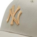 New Era 9Fifty Stretch Snapback Cap - MLB New York Yankees Beige S/M