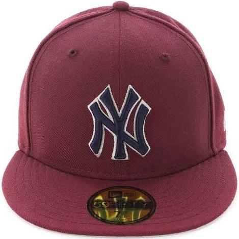 New Era 9Forty Strapback Cap - Jersey New York Yankees Ruby Maroon