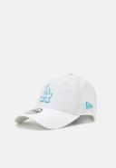 New Era 9Forty Strapback Cap - Outline Los Angeles Dodgers White