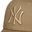 New Era 9Forty Women's Cap - New York Yankees Khaki Camel Beige