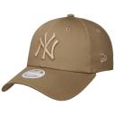 New Era 9Forty Women's Cap - New York Yankees Khaki Camel Beige