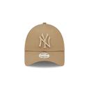 New Era 9Forty Women's Cap - New York Yankees Khaki Camel Beige
