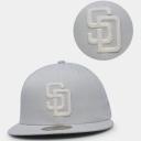 New Era Arizona Diamondbacks White On White 59Fifty Fitted Hat