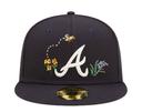 New Era Atlanta Braves Watercolour Floral 59Fifty Fitted