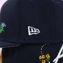 New Era Atlanta Braves Watercolour Floral 59Fifty Fitted