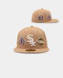 New Era Atlanta Braves 'World Series Multi Logo' 59Fifty Fitted Tumbleweed