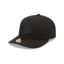 New Era Black Kansas City Chiefs Black On Black Low Profile 59Fifty II Fitted Hat