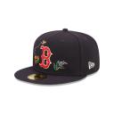 New Era Boston Red Sox Watercolour Floral 59Fifty Fitted