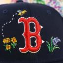 New Era Boston Red Sox Watercolour Floral 59Fifty Fitted