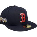 New Era Boston Red Sox World Series Patch Up 59Fifty Fitted