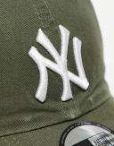 New Era Casual Classics Cap - Washed New York Yankees Olive