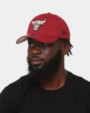 New Era Chicago Bulls 'Cardinal/Black' 39Thirty Stretch Fit Cardinal/Black