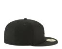 New Era Chicago White Sox Blackout Basic 59Fifty Fitted Hat, Black / 7 5/8