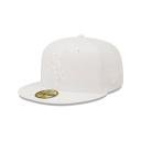 New Era Chicago White Sox White On White 59Fifty Fitted Hat