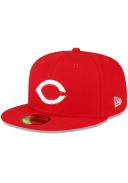 New Era Cincinnati Reds 1990 World Series Side Patch Scarlet 59Fifty Fitted