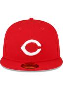 New Era Cincinnati Reds 1990 World Series Side Patch Scarlet 59Fifty Fitted
