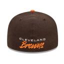 New Era Cleveland Browns Script 59Fifty Fitted OTC