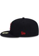 New Era Cleveland Guardians Authentic Collection Road 59Fifty Fitted