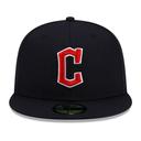 New Era Cleveland Guardians Authentic Collection Road 59Fifty Fitted