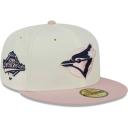New Era Cream/Pink Toronto Blue Jays Chrome Rogue 59FIFTY Fitted Hat