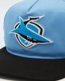 New Era Cronulla-Sutherland Sharks Golfer Pastel Blue Snapback