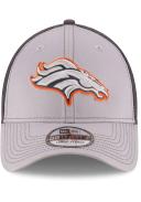 New Era Gray/Graphite Denver Broncos Grayed Out Neo 2 39Thirty Flex Hat