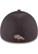 New Era Gray/Graphite Denver Broncos Grayed Out Neo 2 39Thirty Flex Hat
