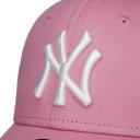 New Era Kids 9Forty New York Yankees Baseball Cap - MLB League Essential - Pink-White