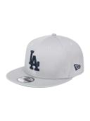 New Era La Dodgers Team Side Patch 9Fifty Snapback Cap Hat - Grey M/L