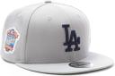 New Era La Dodgers Team Side Patch 9Fifty Snapback Cap Hat - Grey M/L