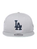 New Era La Dodgers Team Side Patch 9Fifty Snapback Cap Hat - Grey M/L