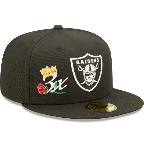 New Era 59Fifty Crown Champs Fitted Cap Las Vegas Raiders - Black