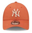 New Era League Essential 9Forty New York Yankees Cap Orange Beige