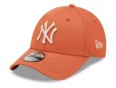 New Era League Essential 9Forty New York Yankees Cap Orange Beige