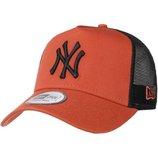 New Era League Essential 9Forty New York Yankees Cap Orange Beige